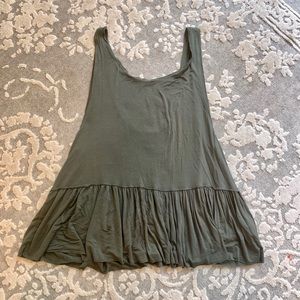 Peplum Tank
